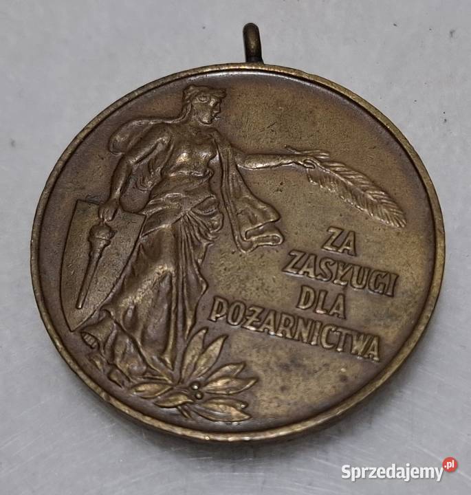 Medal zasługi pożarnictwa Zw Ochotniczych Straży śląskie Czeladź