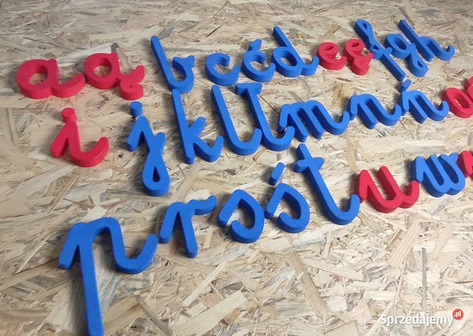 Litery 3d ze styroduru alfabet wielkopolskie Gniezno reklama