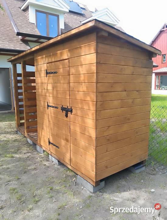 Drewutnia na drewno z pomieszczeniem Wrocław