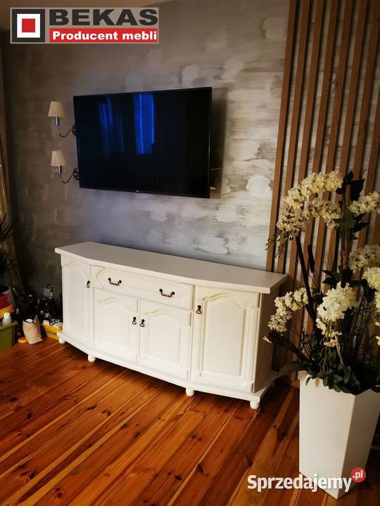 Komoda Biała Śliczna Dąb Biały Bekas Lakierowana Białystok