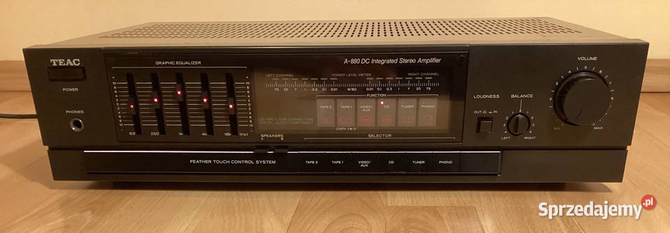 Wzmacniacz Equalizer TEAC A880 SPRAWNY ładny Gdynia