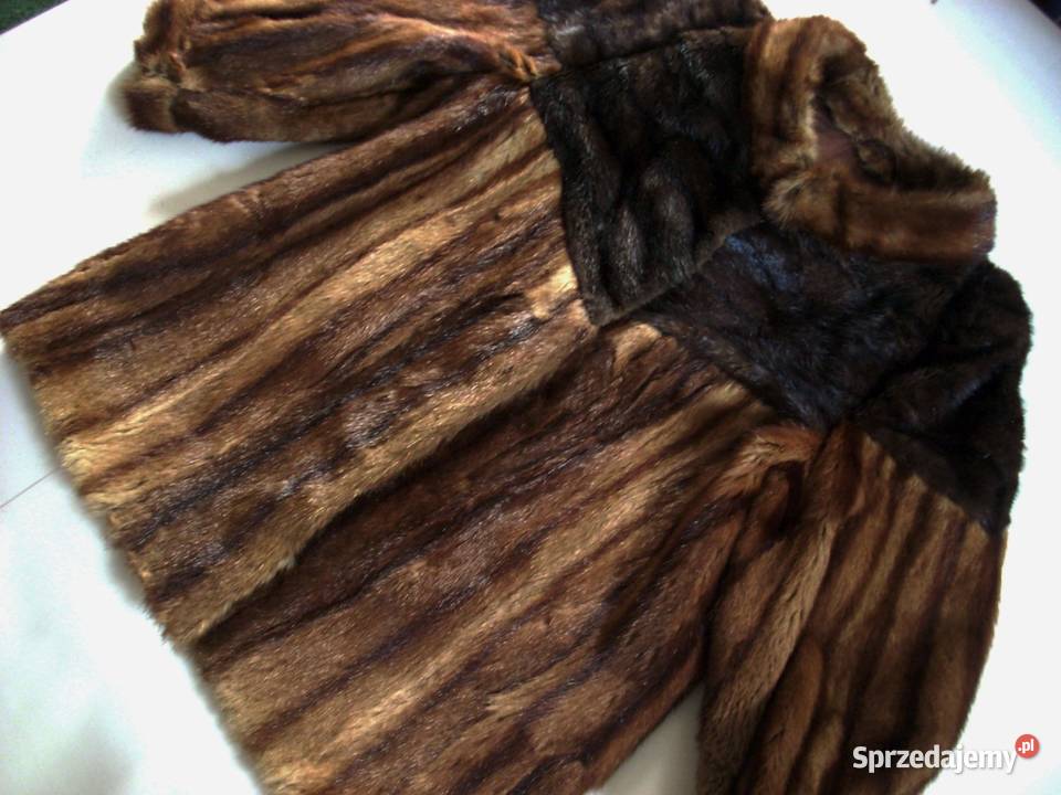 Piękne Futro Karmelowe 44 46 Nowy Sącz sprzedam