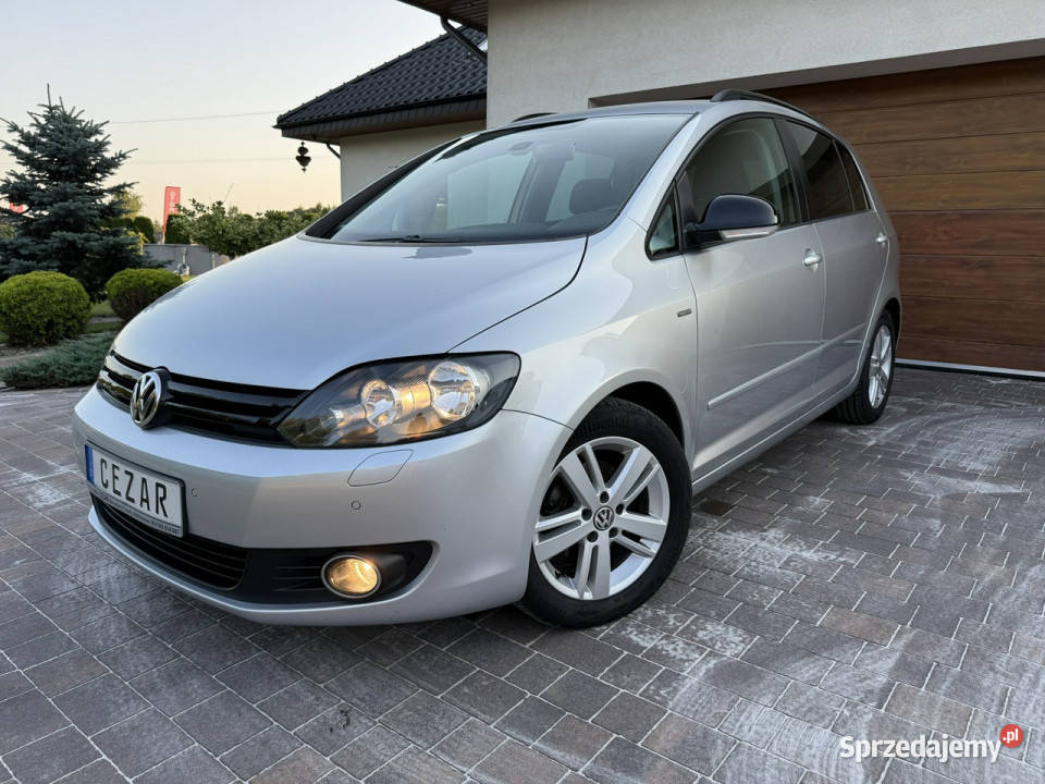 Volkswagen Golf Plus 12r benzyna super stan wielofunkcyjna kierownica Konradów sprzedam