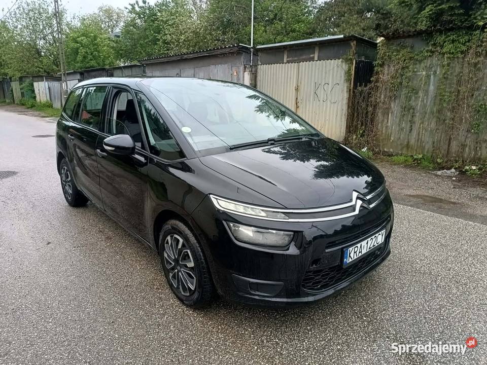 Citroen c4 grand picasso 16 hdj 7 osób manual małopolskie Kraków