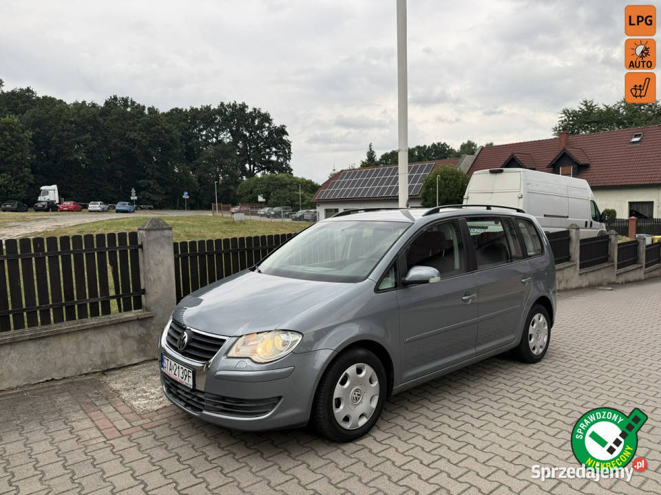 Volkswagen Touran 16 Mpi 102 instalacja lpg Rok produkcji 2008 Bolesławiec
