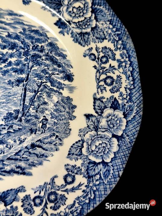 Talerz deserowy Lochs of Scotland Enoch Wedgwood Chełm