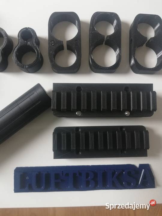 Szyna ris i inne akcesoria z drukarki 3 D do Ruda Śląska