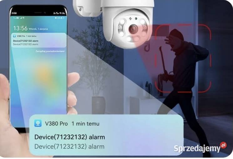 749 Zestaw 4 kamer obrotowych plus dekoder Zabrze