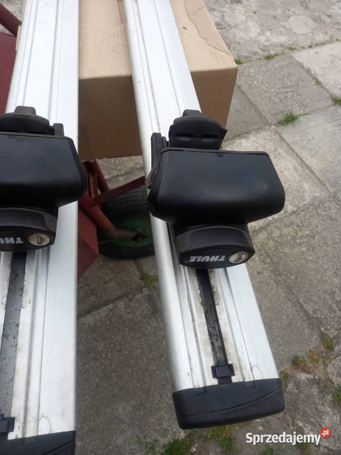 RELINGI Bagażnik dachowy aluminiowy Thule osobowe łódzkie sprzedam