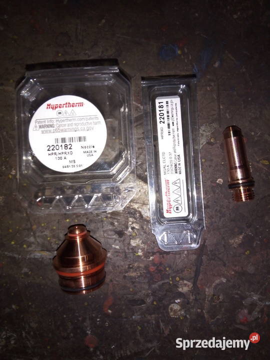 Hypertherm dysz i elektroda