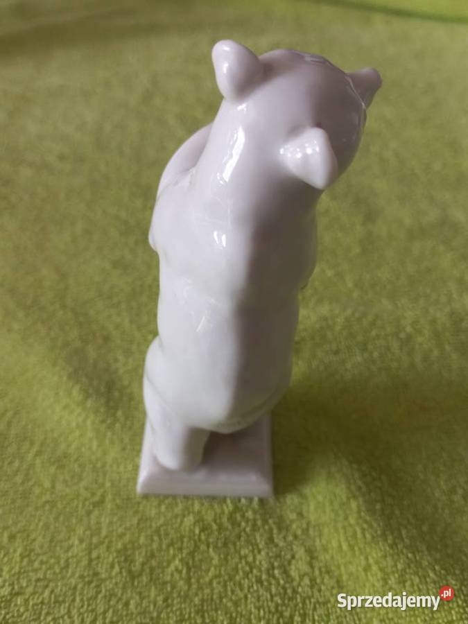Figurka porcelanowa Niedźwiedź G Granget kujawsko-pomorskie Toruń