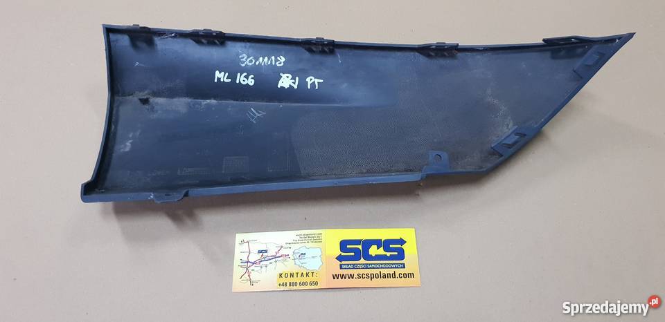 MERCEDES ML NAROŻNIK ZDERZAKA LEWY TYŁ Bieleń