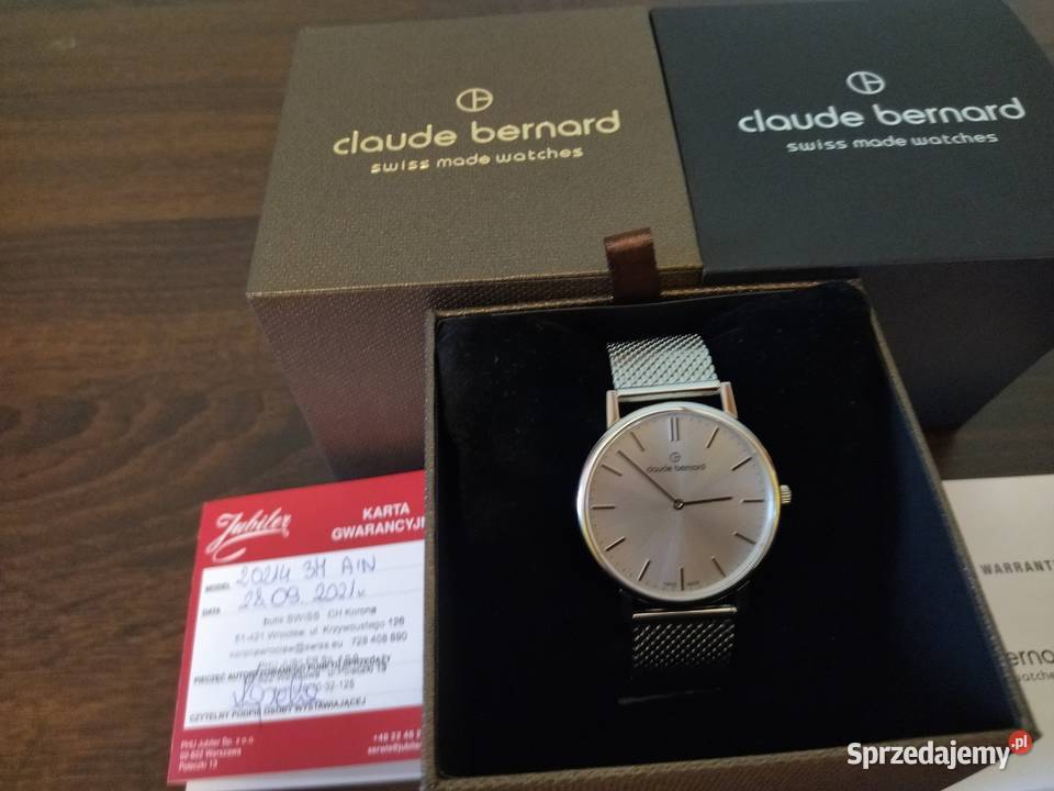Zegarek CLAUDE BERNARD Slim Line 20214 3M AIN sprzedam