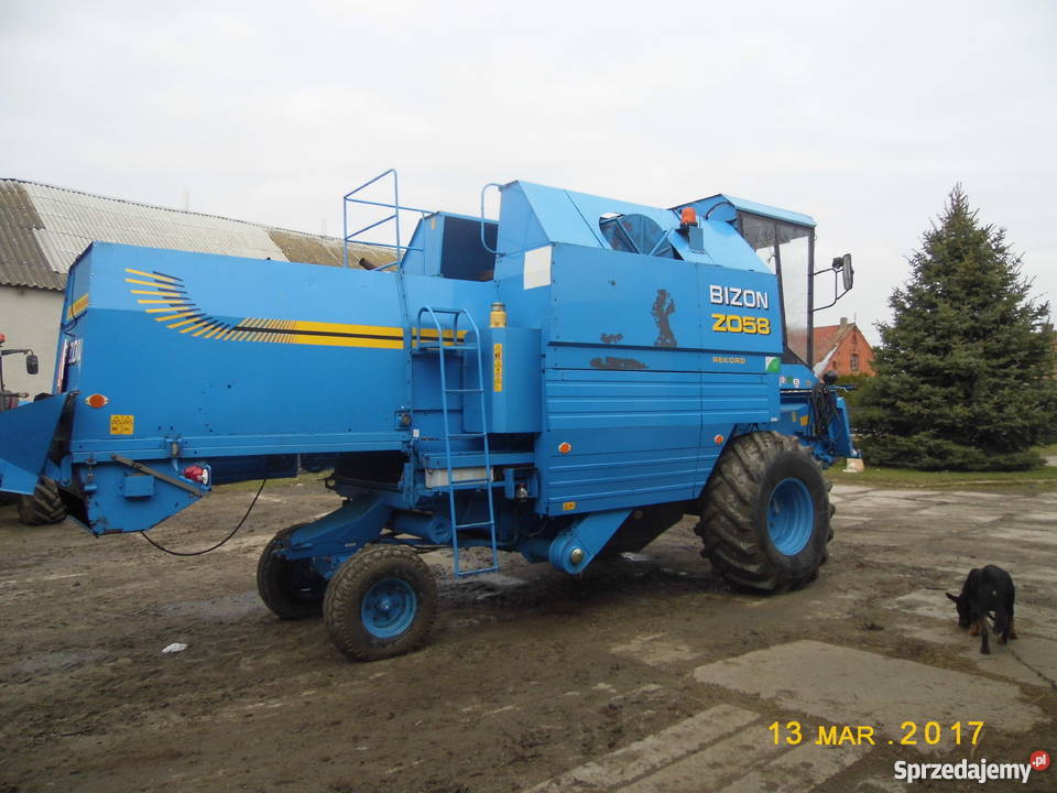 SPRZEDAM KOMBAJN BIZON REKORD ZO58 Janiszewko sprzedam