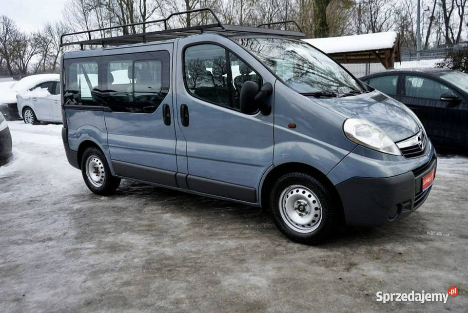 Opel Vivaro 25CDTI Klima 9 osób NAVI 145 manualna mazowieckie Płock