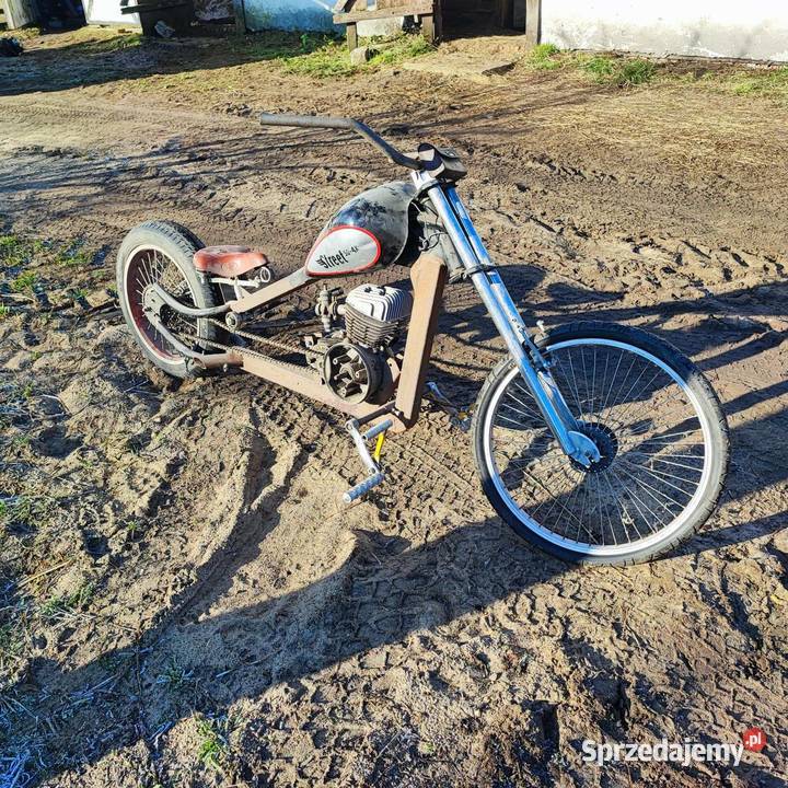 Projekt rama pod silnik wsk chopper sam lubuskie Krosno Odrzańskie