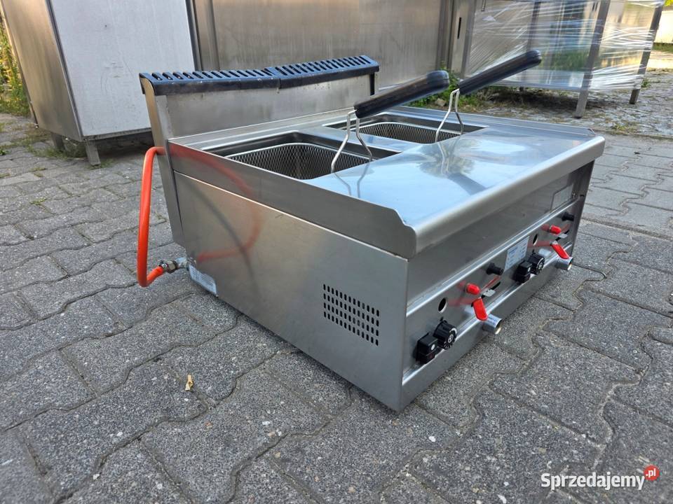 Frytownica Gazowa 2 Komory 2x8L BERTOS M1812 N Nowe Skalmierzyce
