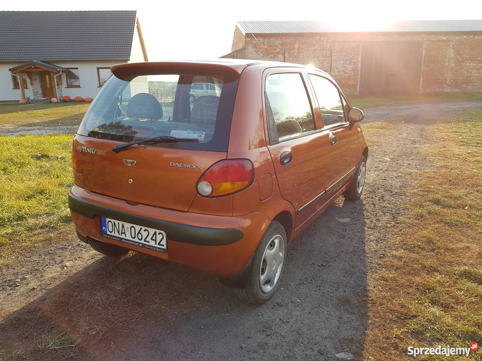 Samochód Daewoo Matiz Stan Pielgrzymowice