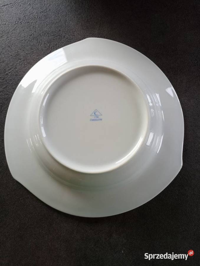 Talerz obiadowy głęboki 23 porcelana Ćmielów świętokrzyskie Ostrowiec Świętokrzyski