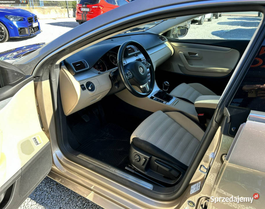 Volkswagen CC Polski Salon Bezwypadkowy LED ASR (kontrola trakcji) Bydgoszcz