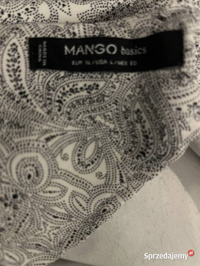Mango sukienka modny wzór ornament hit blog 42 Choszczno