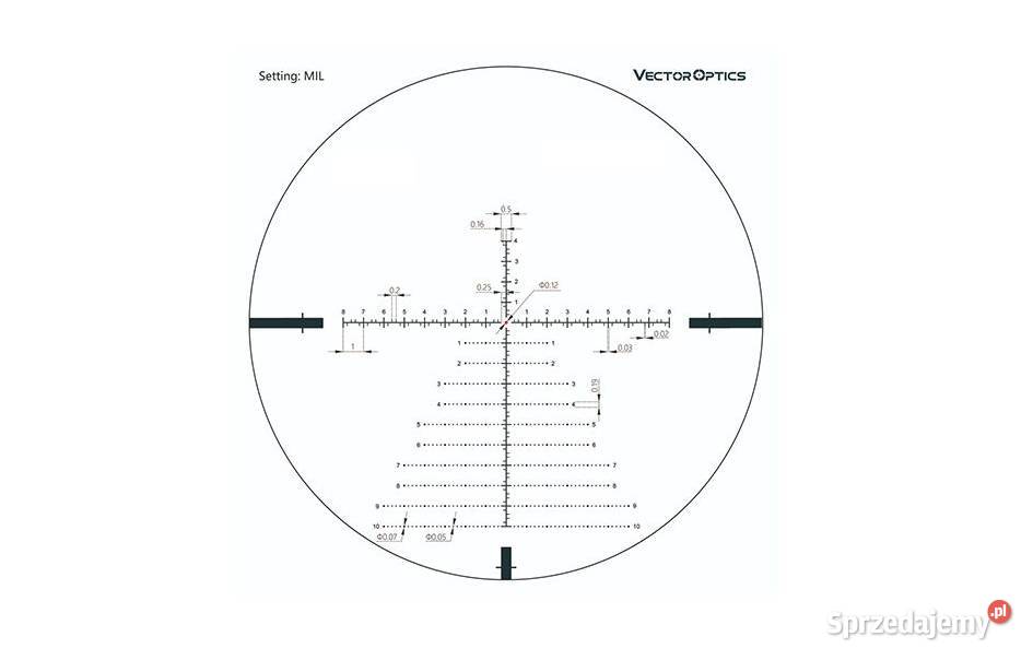 Rifle scope Vector Optics Continental 530x56 Trzcianka sprzedam