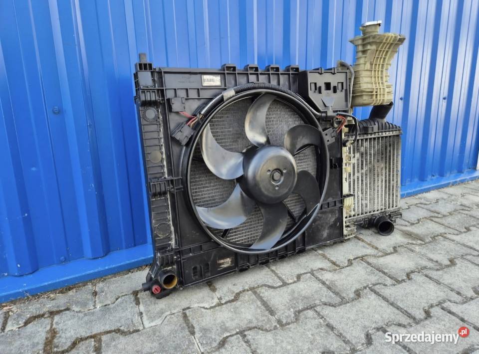 CHŁODNICA WODY INTERCOOLER WENTYLATOR MERCEDES osobowe świętokrzyskie
