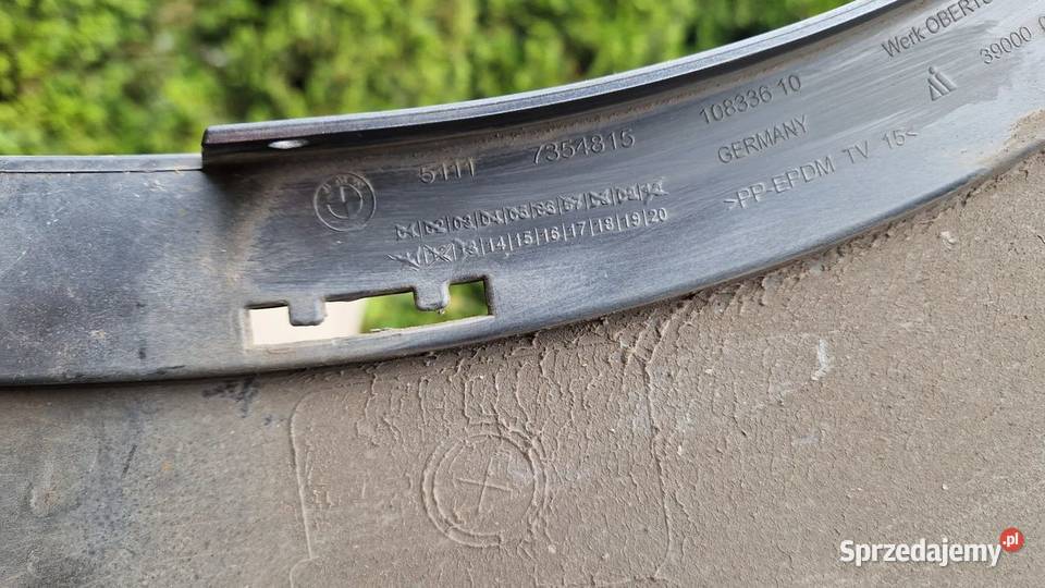 BMW 5111 7354814 F48 zderzak przód Słowikowo