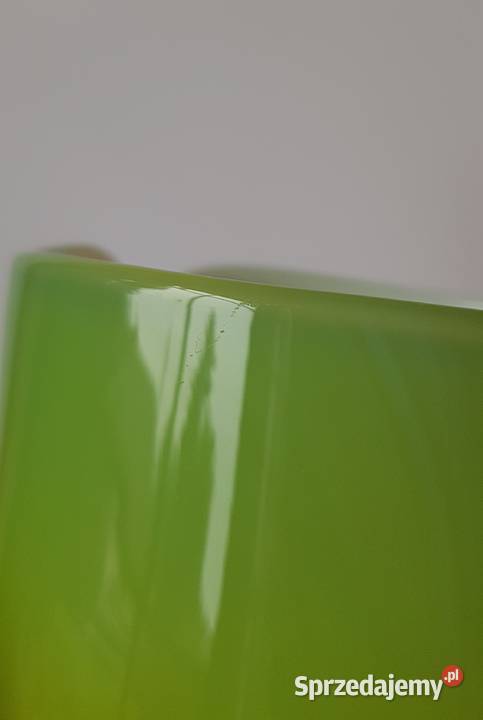 Duży stary dzban dzbanek kolorowe szkło PRL Dąbrowa Górnicza