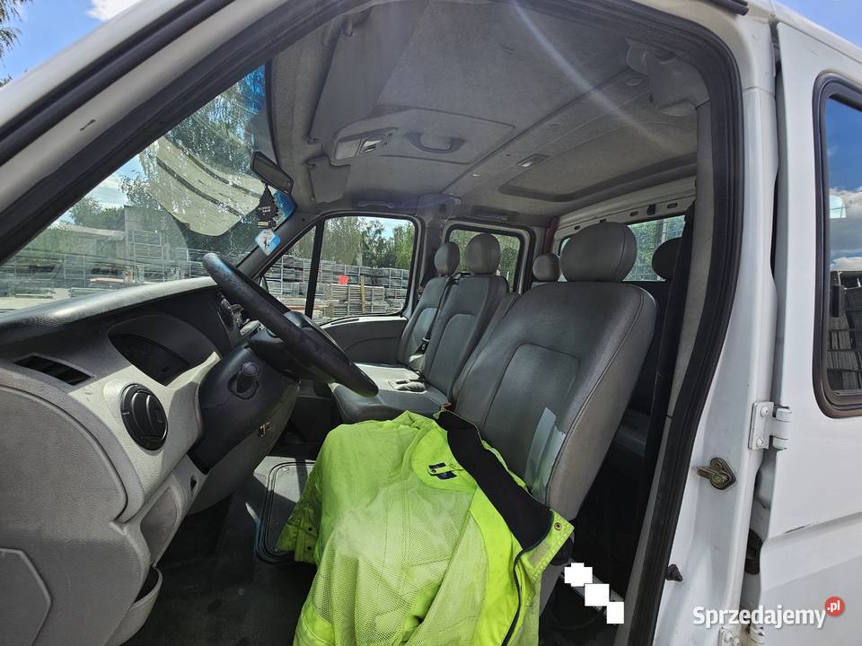 Renault MASTER Wywrotka Master brygadówka 7 osób manualna Siedlce