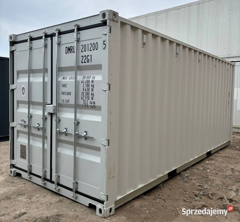 Kontener magazynowy morski 6 metrowy 20DC NOWY Gdańsk