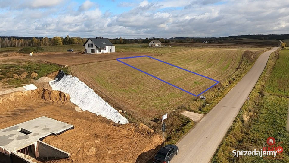 Ogłoszenie grunt 1086m2 Okuniowiec