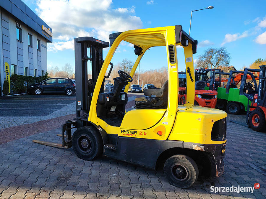 wózek widłowy Hyster H25FT 25 t diesel triplex Kęty sprzedam