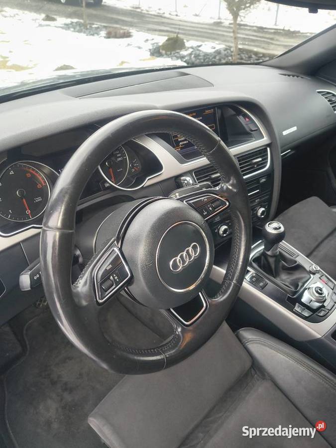 Audi A5 quattro manual 20 TDI 177 5 miejsc SLine elektrochrom. lusterko wst. A5 Czubrowice