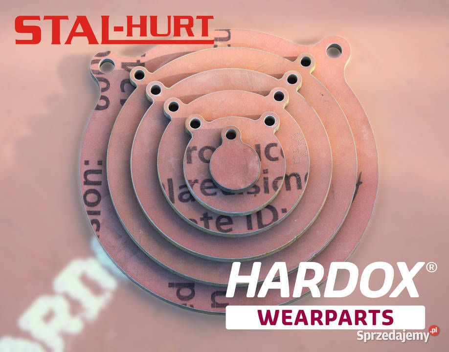 Tarcza strzelecka Hardox 600 gr10mm Gong fi 250 Marciszów