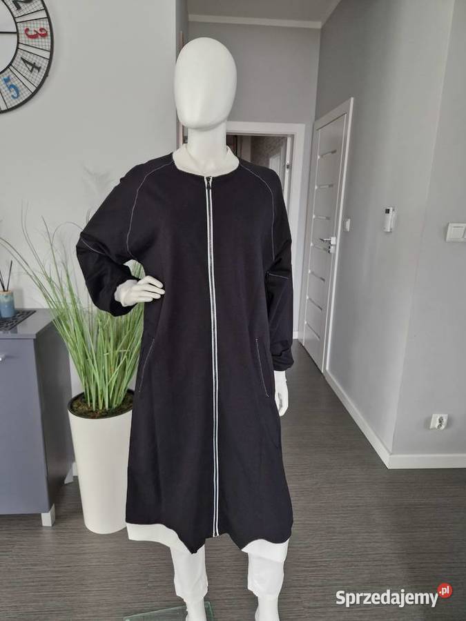 Nowy lekki płaszcz zapinany na zamek Rozmiar 42(XL) zachodniopomorskie Nowogard