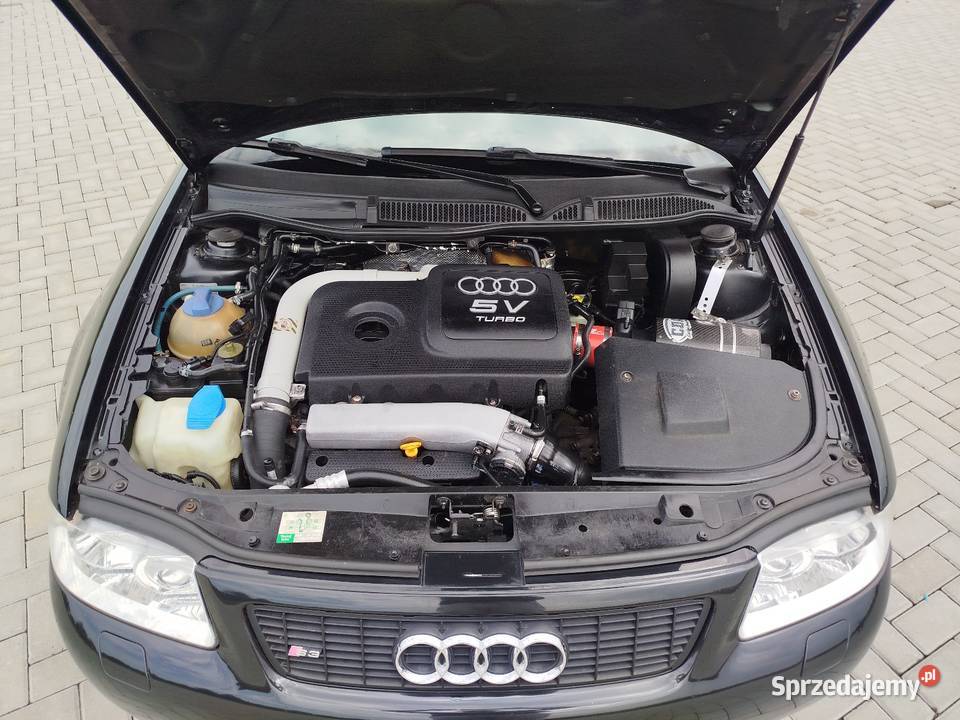 Czarne S3 18 turbo BAM Quattro Benzyna 2002 ASR (kontrola trakcji) Świdnik