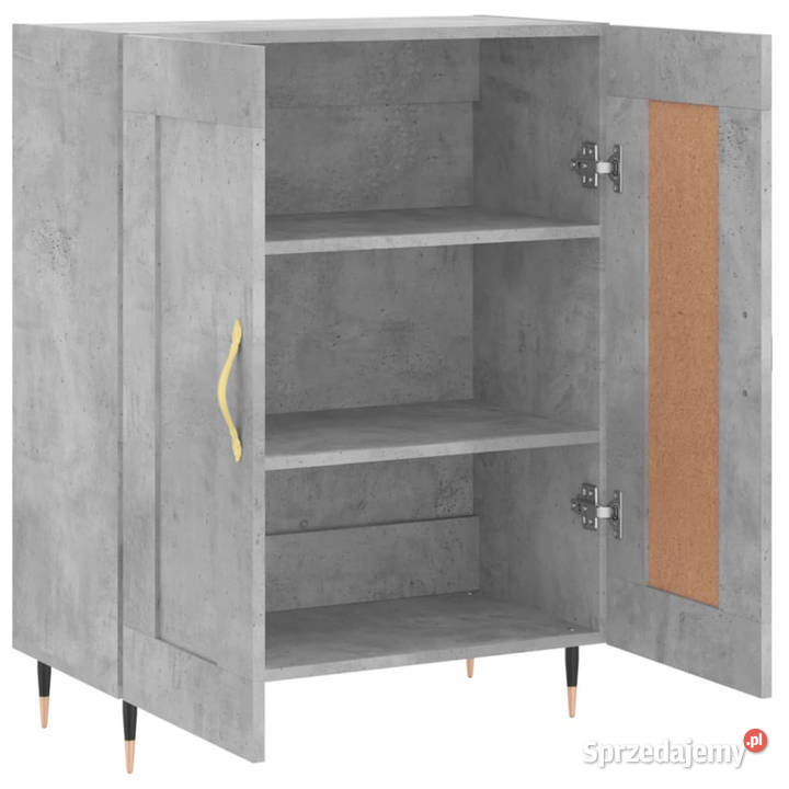 Szafka szarość betonu 695x34x90 materiał Warszawa