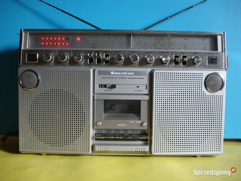 Radiomagnetofon SOUND 4010 lubuskie Zielona Góra sprzedam