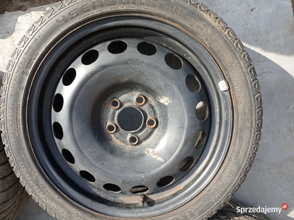 Koła 16 5x100 opony 20545 r 16 Kielce