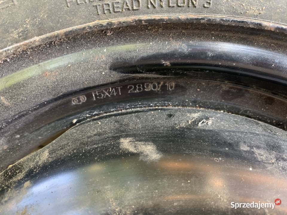 Koło t12570d15 koło dojazdowe toyota yaris Krajenka