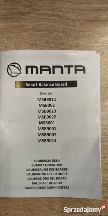 ELEKTRYCZNA DESKOROLKA MANTA MSB001 VIPER Pozostałe Pabianice