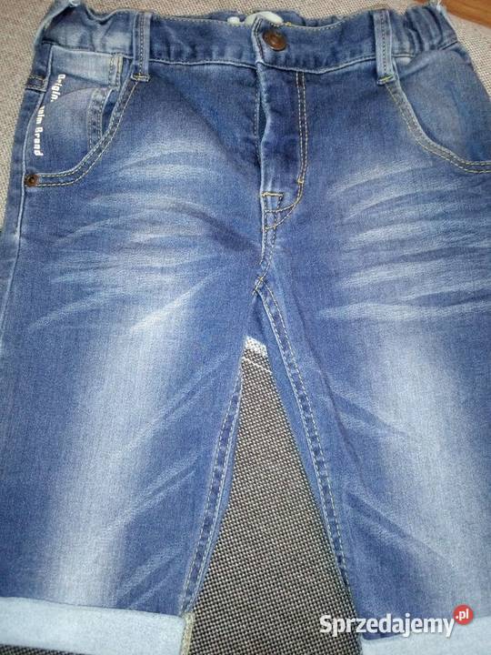 Dżinsy dziewczęce rybaczki niebieski Częstochowa