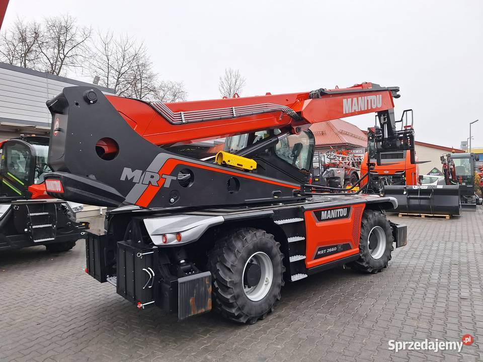 Ładowarka teleskopowa obrotowa Manitou MRT 2660 Dźwigi, podnośniki lubelskie Lublin sprzedam