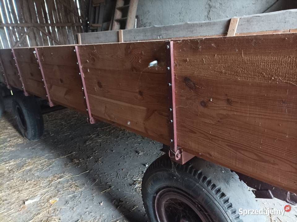 Sprzedam przyczepę rolniczą drewnianą