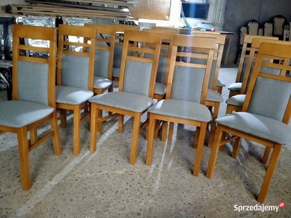 Nowoczesne krzesła bukowe Syców sprzedam