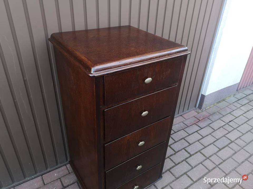 Słupek Szyfoniera ARTDECO Dąb Zgrabny Stary