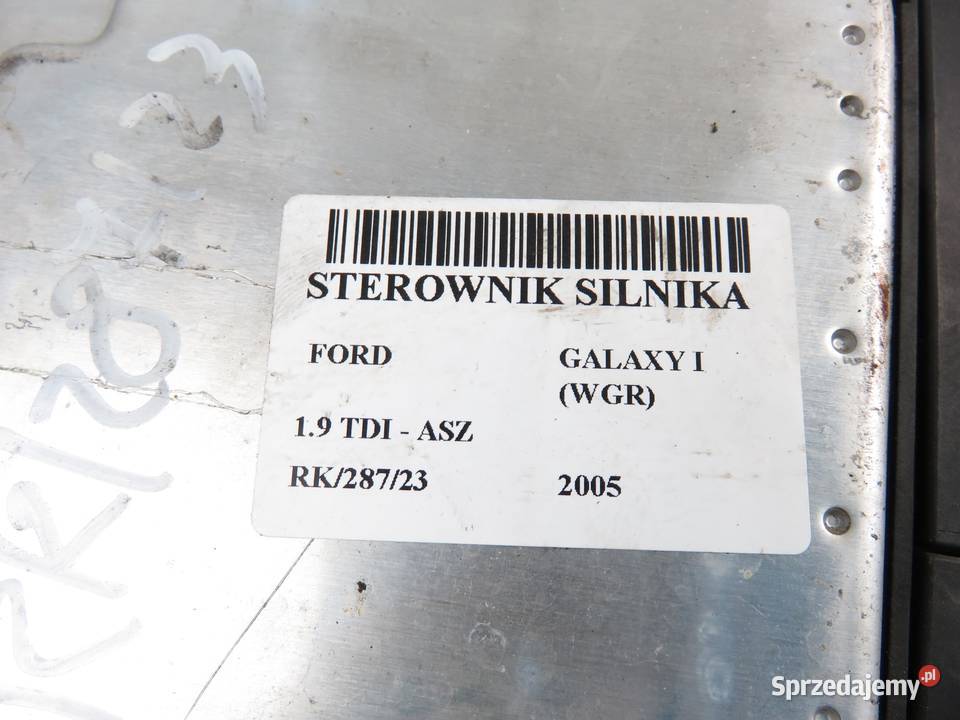 STEROWNIK GALAXY I 19 TDI 0281010892 038906019GC