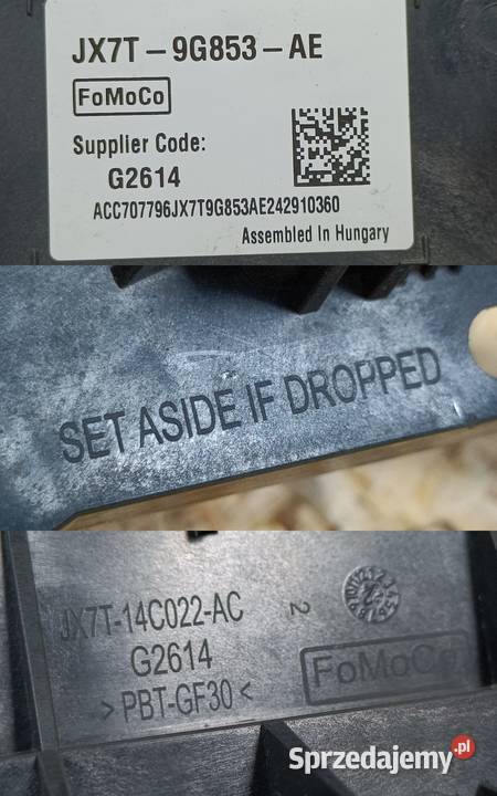 FORD FOCUS 18 UCHWYT MOCOWANIE CZUJNIKA RADARU wielkopolskie Pleszew sprzedam