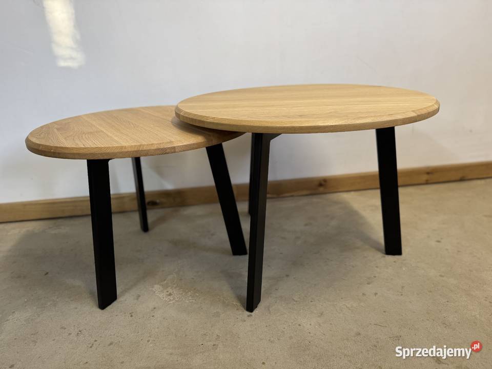 Stoliki loft dębowe Złochowice